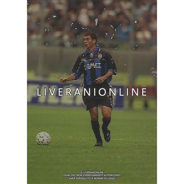 06-01-2000 BERGAMO CAMPIONATO DI CALCIO SERIE B ATALANTA FERMANA 4-0 NELLA FOTO PIERRE REGONESI AG ALDO LIVERANI SAS