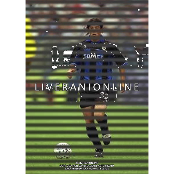 06-01-2000 BERGAMO CAMPIONATO DI CALCIO SERIE B ATALANTA FERMANA 4-0 NELLA FOTO MASSIMO DONATI AG ALDO LIVERANI SAS