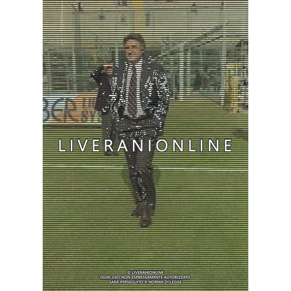 11-10-1998 BERGAMO CAMPIONATO DI CALCIO SERIE B ATALANTA RAVENNA 1-1 NELLA FOTO SERGIO SANTARINI ALLENATORE RAVENNA CALCIO AG ALDO LIVERANI SAS