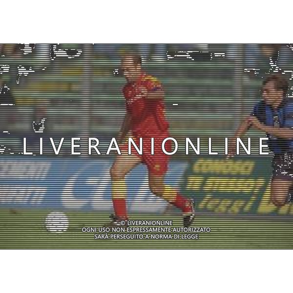 11-10-1998 BERGAMO CAMPIONATO DI CALCIO SERIE B ATALANTA RAVENNA 1-1 NELLA FOTO FRANCESCO DELL\'ANNO AG ALDO LIVERANI SAS