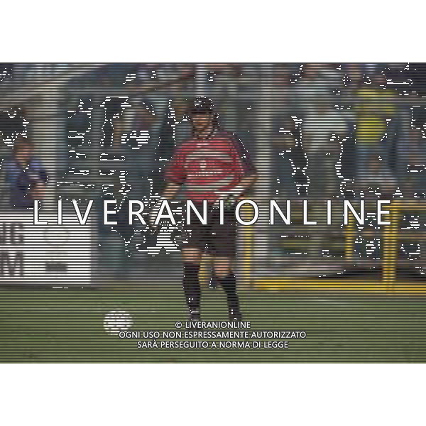 11-10-1998 BERGAMO CAMPIONATO DI CALCIO SERIE B ATALANTA RAVENNA 1-1 NELLA FOTO GIANLUCA BERTI AG ALDO LIVERANI SAS
