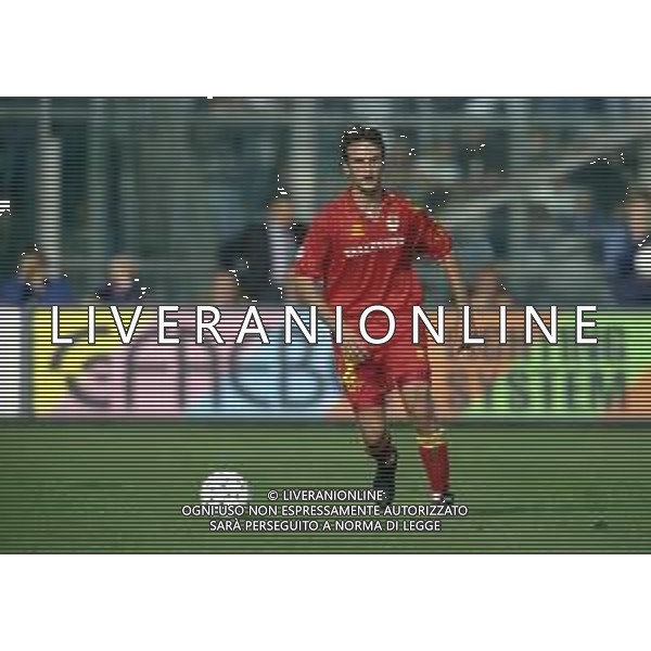 11-10-1998 BERGAMO CAMPIONATO DI CALCIO SERIE B ATALANTA RAVENNA 1-1 NELLA FOTO GIOVANNI DALL\'IGNA AG ALDO LIVERANI SAS