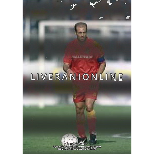 11-10-1998 BERGAMO CAMPIONATO DI CALCIO SERIE B ATALANTA RAVENNA 1-1 NELLA FOTO FRANCESCO DELL\'ANNO AG ALDO LIVERANI SAS