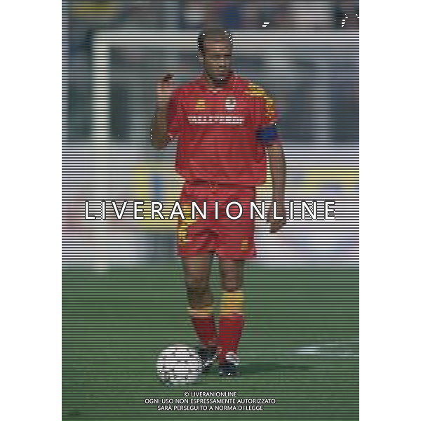 11-10-1998 BERGAMO CAMPIONATO DI CALCIO SERIE B ATALANTA RAVENNA 1-1 NELLA FOTO FRANCESCO DELL\'ANNO AG ALDO LIVERANI SAS