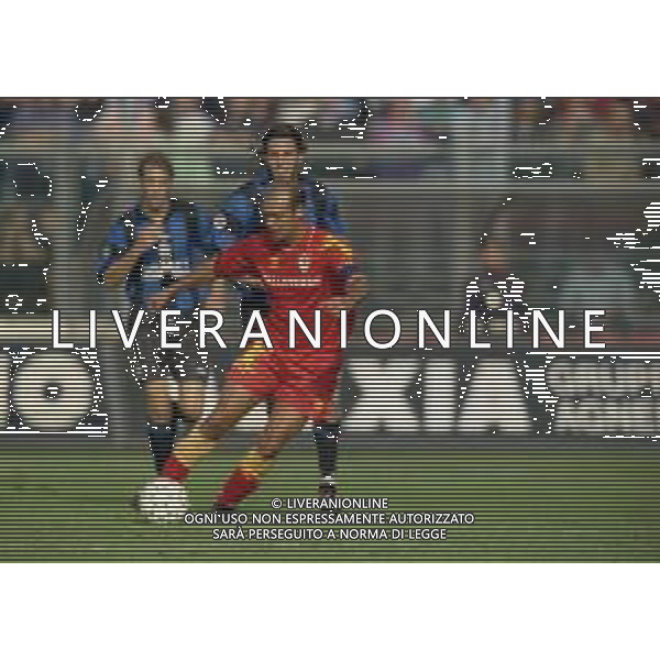 11-10-1998 BERGAMO CAMPIONATO DI CALCIO SERIE B ATALANTA RAVENNA 1-1 NELLA FOTO FRANCESCO DELL\'ANNO AG ALDO LIVERANI SAS