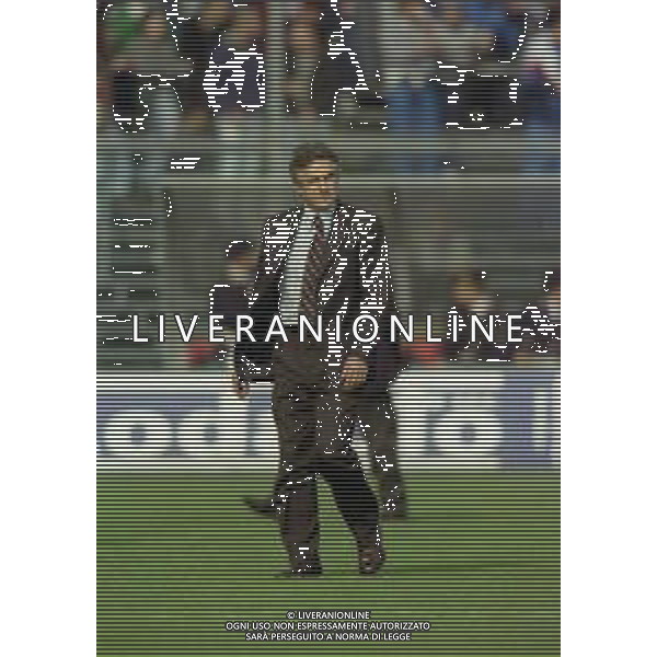 11-10-1998 BERGAMO CAMPIONATO DI CALCIO SERIE B ATALANTA RAVENNA 1-1 NELLA FOTO SERGIO SANTARINI ALLENATORE RAVENNA CALCIO AG ALDO LIVERANI SAS