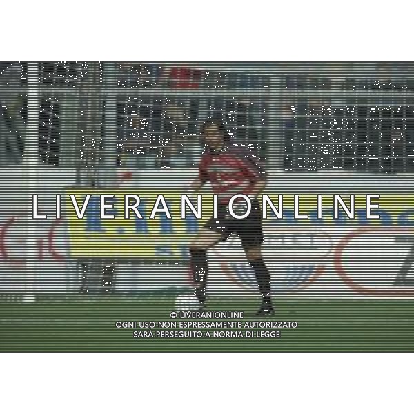 11-10-1998 BERGAMO CAMPIONATO DI CALCIO SERIE B ATALANTA RAVENNA 1-1 NELLA FOTO GIANLUCA BERTI AG ALDO LIVERANI SAS