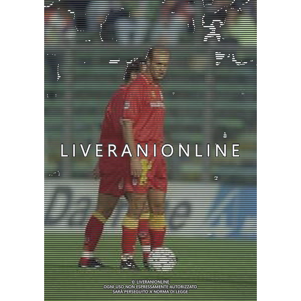 11-10-1998 BERGAMO CAMPIONATO DI CALCIO SERIE B ATALANTA RAVENNA 1-1 NELLA FOTO FRANCESCO DELL\'ANNO AG ALDO LIVERANI SAS
