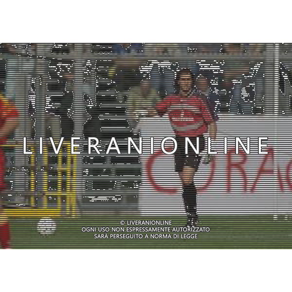 11-10-1998 BERGAMO CAMPIONATO DI CALCIO SERIE B ATALANTA RAVENNA 1-1 NELLA FOTO GIANLUCA BERTI AG ALDO LIVERANI SAS