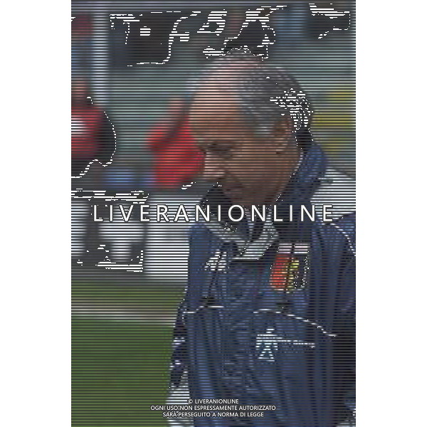 O4-03-2001 GENOVA-CAMPIONATO DI CALCIO SERIE B GENOA TERNANA 2-2 NELLA FOTO FRANCO SCOGLIO ALLENATORE GENOA CALCIO AG ALDO LIVERANI SAS