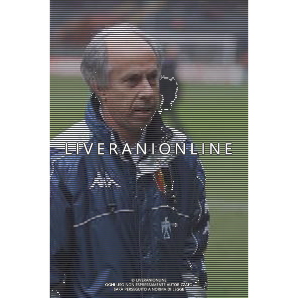 O4-03-2001 GENOVA-CAMPIONATO DI CALCIO SERIE B GENOA TERNANA 2-2 NELLA FOTO FRANCO SCOGLIO ALLENATORE GENOA CALCIO AG ALDO LIVERANI SAS