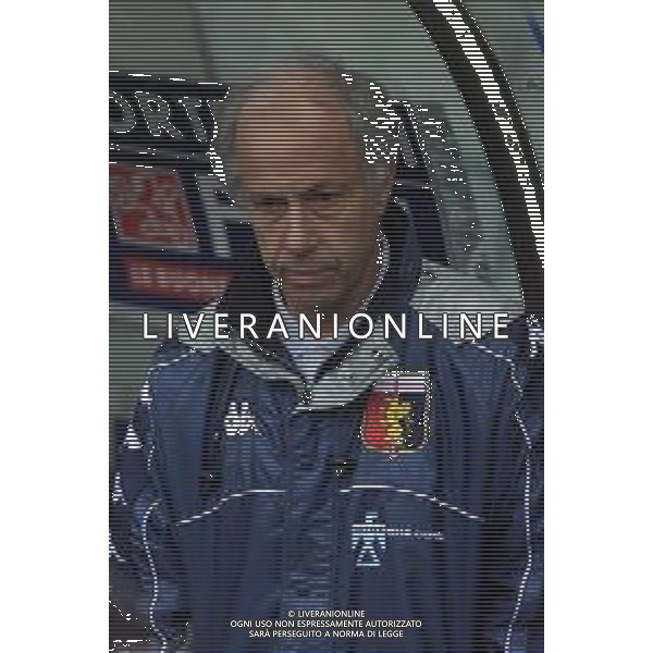 O4-03-2001 GENOVA-CAMPIONATO DI CALCIO SERIE B GENOA TERNANA 2-2 NELLA FOTO FRANCO SCOGLIO ALLENATORE GENOA CALCIO AG ALDO LIVERANI SAS