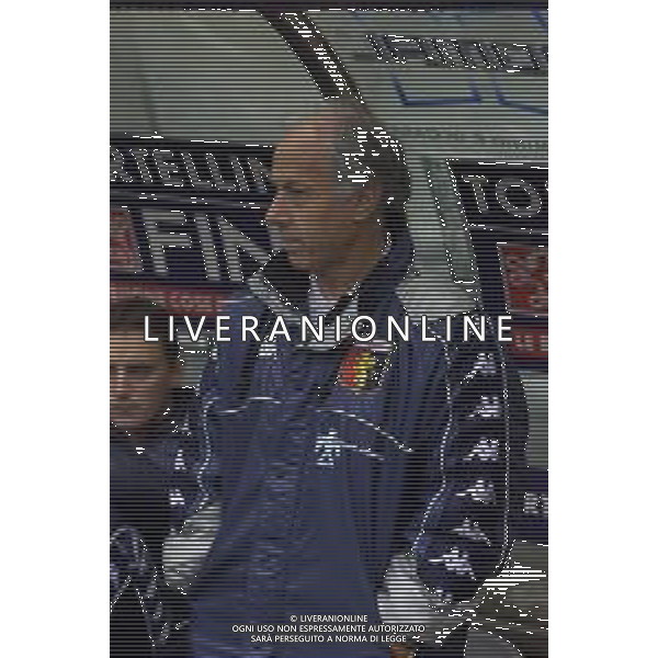 O4-03-2001 GENOVA-CAMPIONATO DI CALCIO SERIE B GENOA TERNANA 2-2 NELLA FOTO FRANCO SCOGLIO ALLENATORE GENOA CALCIO AG ALDO LIVERANI SAS