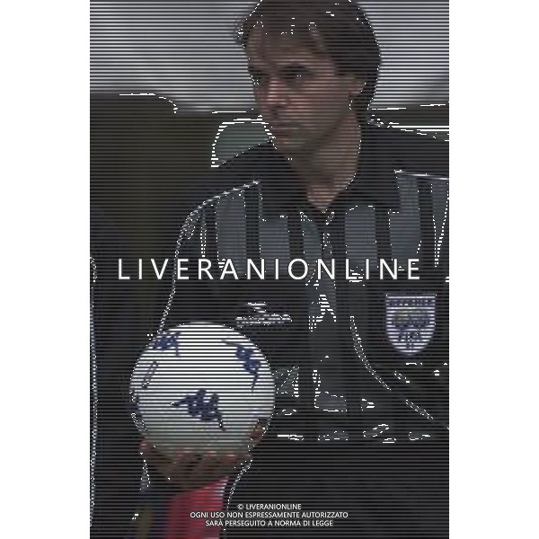 O4-03-2001 GENOVA-CAMPIONATO DI CALCIO SERIE B GENOA TERNANA 2-2 NELLA FOTO ARBITRO PASQUALE RODOMONTI AG ALDO LIVERANI SAS  
