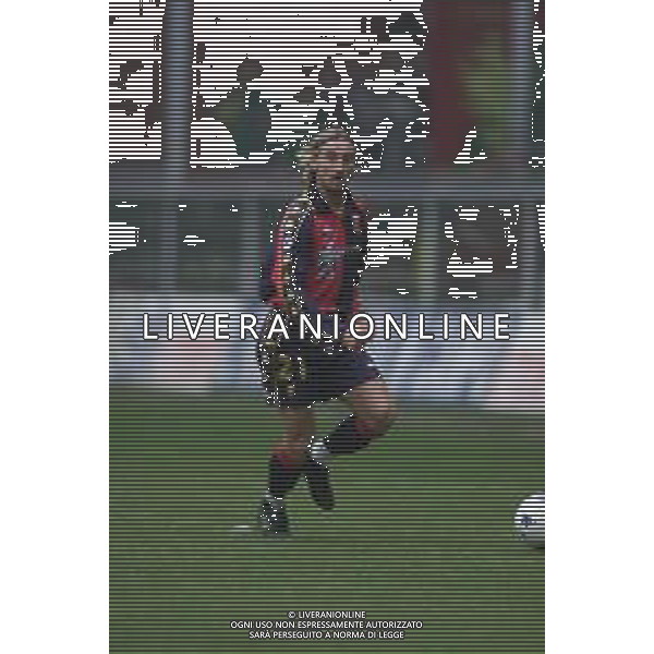 O4-03-2001 GENOVA-CAMPIONATO DI CALCIO SERIE B GENOA TERNANA 2-2 NELLA FOTO DAVIDE NICOLA AG ALDO LIVERANI SAS 