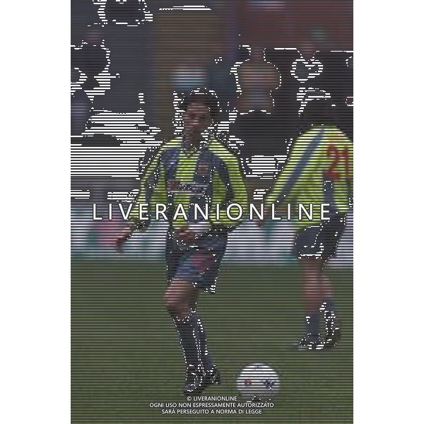 O4-03-2001 GENOVA-CAMPIONATO DI CALCIO SERIE B GENOA TERNANA 2-2 NELLA FOTO GRAVA GIANLUCA AG ALDO LIVERANI SAS  