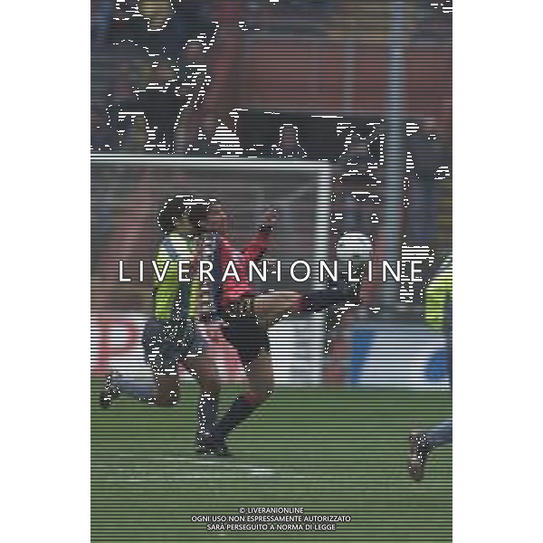 O4-03-2001 GENOVA-CAMPIONATO DI CALCIO SERIE B GENOA TERNANA 2-2 NELLA FOTO GIOVANNI STROPPA AG ALDO LIVERANI SAS 