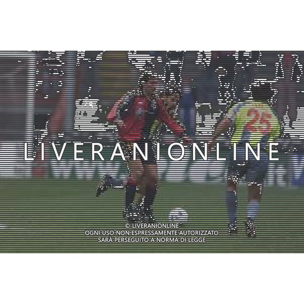 O4-03-2001 GENOVA-CAMPIONATO DI CALCIO SERIE B GENOA TERNANA 2-2 NELLA FOTO GIOVANNI STROPPA AG ALDO LIVERANI SAS 