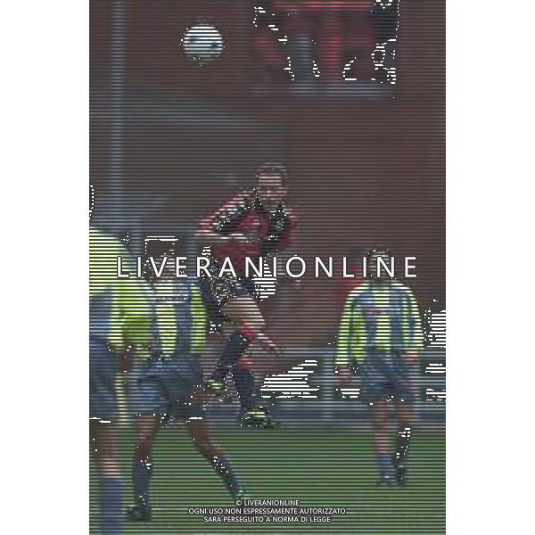 O4-03-2001 GENOVA-CAMPIONATO DI CALCIO SERIE B GENOA TERNANA 2-2 NELLA FOTO MASSIMO MUTARELLI AG ALDO LIVERANI SAS 