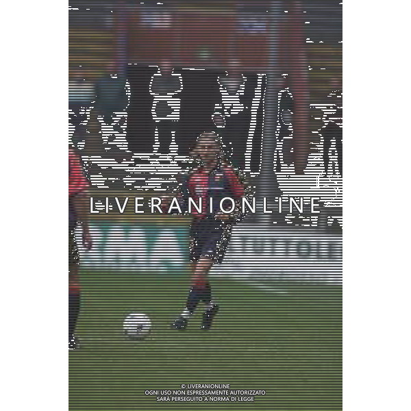 O4-03-2001 GENOVA-CAMPIONATO DI CALCIO SERIE B GENOA TERNANA 2-2 NELLA FOTO DAVIDE NICOLA AG ALDO LIVERANI SAS 
