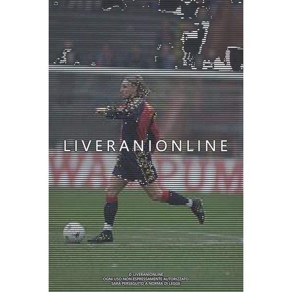 O4-03-2001 GENOVA-CAMPIONATO DI CALCIO SERIE B GENOA TERNANA 2-2 NELLA FOTO DAVIDE NICOLA AG ALDO LIVERANI SAS 
