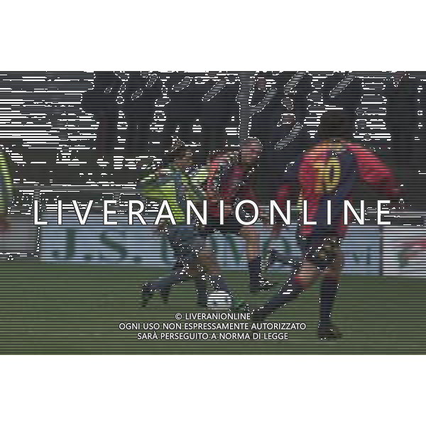 O4-03-2001 GENOVA-CAMPIONATO DI CALCIO SERIE B GENOA TERNANA 2-2 NELLA FOTO MIRKO BENIN AG ALDO LIVERANI SAS 