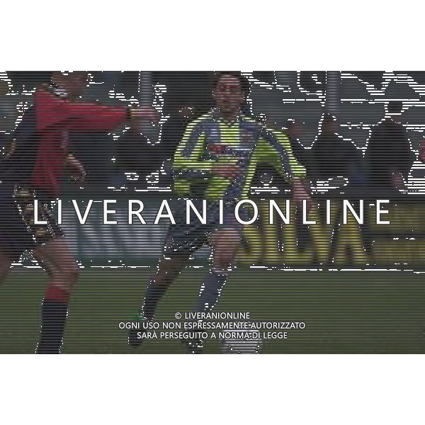 O4-03-2001 GENOVA-CAMPIONATO DI CALCIO SERIE B GENOA TERNANA 2-2 NELLA FOTO MIRKO BENIN AG ALDO LIVERANI SAS 