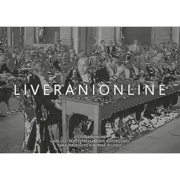 1973 GENOVA-PROCESSO LORENZO BOZANO PER IL RAPIMENTO E L\'OMICIDIO DI MILENA SUTTER NELLA FOTO GLI AVVOCATI AG ALDO LIVERANI SAS