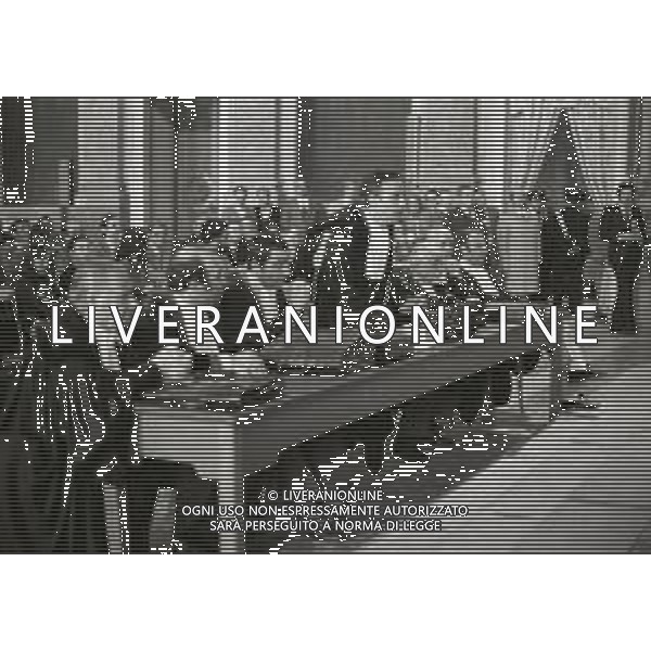 1973 GENOVA-PROCESSO LORENZO BOZANO PER IL RAPIMENTO E L\'OMICIDIO DI MILENA SUTTER NELLA FOTO GLI AVVOCATI AG ALDO LIVERANI SAS