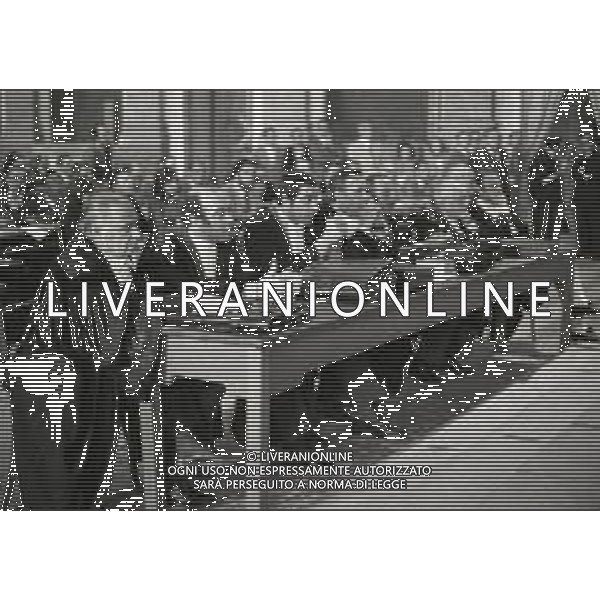 1973 GENOVA-PROCESSO LORENZO BOZANO PER IL RAPIMENTO E L\'OMICIDIO DI MILENA SUTTER NELLA FOTO IL PROCESSO AG ALDO LIVERANI SAS