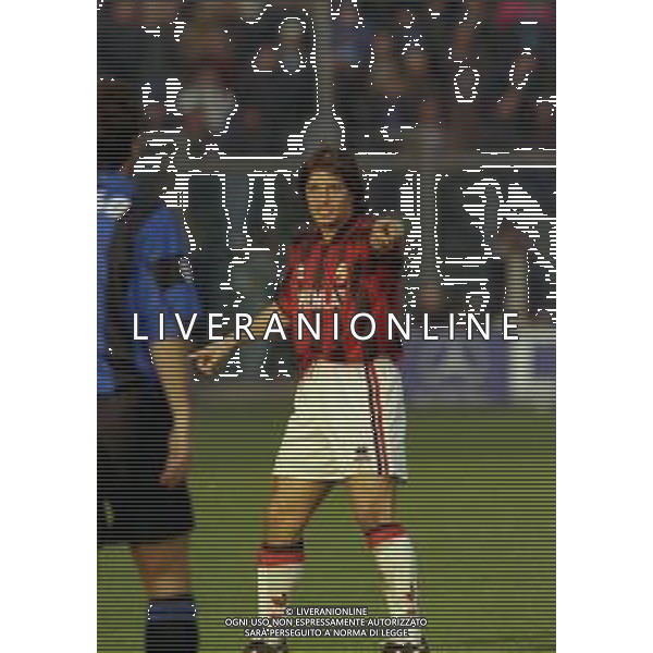08-11-1998 BERGAMO - CAMPIONATO DI CALCIO SERIE B ATALANTA LUCCHESE 1-0 NELLA FOTO ALADINO VALOTI AG ALDO LIVERANI SAS