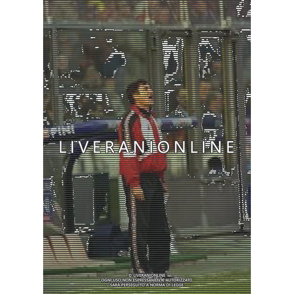 08-11-1998 BERGAMO - CAMPIONATO DI CALCIO SERIE B ATALANTA LUCCHESE 1-0 NELLA FOTO GIUSEPPE PAPADOPULO ALLENATORE LUCCHESE AG ALDO LIVERANI SAS