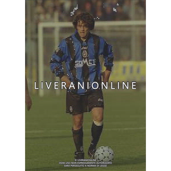 08-11-1998 BERGAMO - CAMPIONATO DI CALCIO SERIE B ATALANTA LUCCHESE 1-0 NELLA FOTO MASSIMO ORLANDO AG ALDO LIVERANI SAS