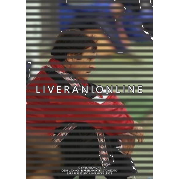 08-11-1998 BERGAMO - CAMPIONATO DI CALCIO SERIE B ATALANTA LUCCHESE 1-0 NELLA FOTO GIUSEPPE PAPADOPULO ALLENATORE LUCCHESE AG ALDO LIVERANI SAS