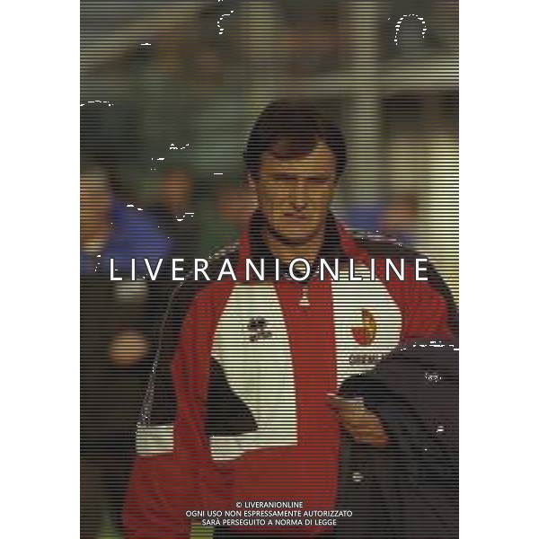 08-11-1998 BERGAMO - CAMPIONATO DI CALCIO SERIE B ATALANTA LUCCHESE 1-0 NELLA FOTO GIUSEPPE PAPADOPULO ALLENATORE LUCCHESE AG ALDO LIVERANI SAS