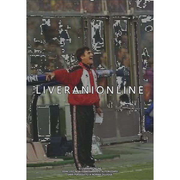 08-11-1998 BERGAMO - CAMPIONATO DI CALCIO SERIE B ATALANTA LUCCHESE 1-0 NELLA FOTO GIUSEPPE PAPADOPULO ALLENATORE LUCCHESE AG ALDO LIVERANI SAS