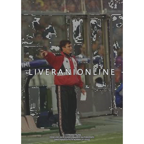 08-11-1998 BERGAMO - CAMPIONATO DI CALCIO SERIE B ATALANTA LUCCHESE 1-0 NELLA FOTO GIUSEPPE PAPADOPULO ALLENATORE LUCCHESE AG ALDO LIVERANI SAS