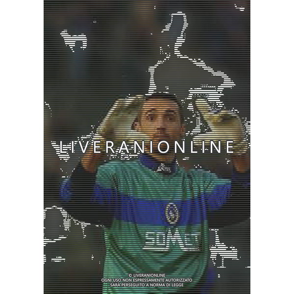 08-11-1998 BERGAMO - CAMPIONATO DI CALCIO SERIE B ATALANTA LUCCHESE 1-0 NELLA FOTO ALBERTO FONTANA AG ALDO LIVERANI SAS