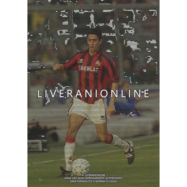 08-11-1998 BERGAMO - CAMPIONATO DI CALCIO SERIE B ATALANTA LUCCHESE 1-0 NELLA FOTO MANUEL GUZZO AG ALDO LIVERANI SAS
