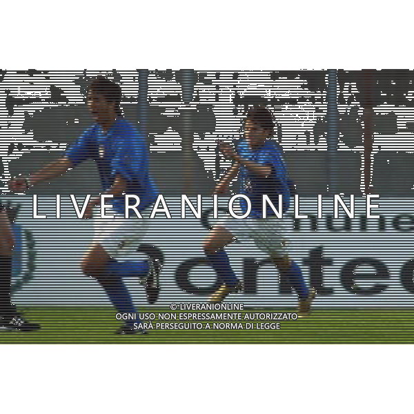 Europei di Calcio Under 17 Italia-Turchia Nella foto: Gioia di Russotto Andrea dopo il gol.* Ph Gianni Nucci/Agenzia Aldo Liverani