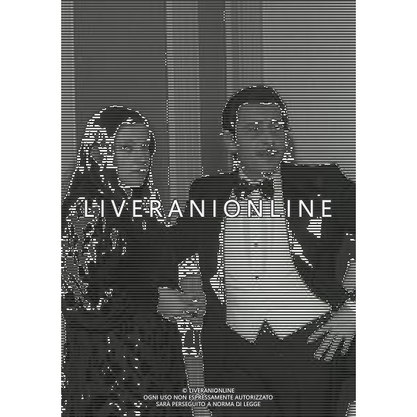 1974 FESTIVAL DELLA CANZONE ITALIANA A SANREMO NELLA FOTO DOMENICO MODUGNO CON ANNA MELATO AG ALDO LIVERANI SAS