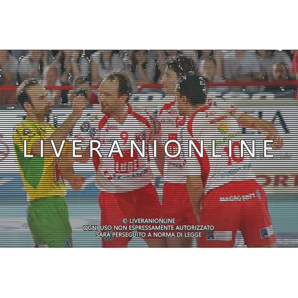 Play off Campionato di Volley serie A 2004/05 partita: Mecerata - Sysley TV nella foto: Festa - Macerata foto:S.Rosa/Liverani
