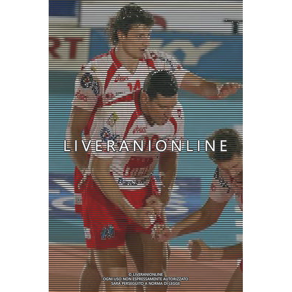 Play off Campionato di Volley serie A 2004/05 partita: Mecerata - Sysley TV nella foto: Festa - Macerata foto:S.Rosa/Liverani