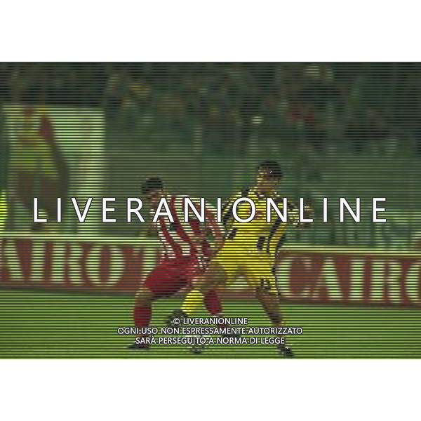 22-04-1999 ROMA SEMIFINALE DI COPPA DELLE COPPE LAZIO LOKOMOTIV MOSCA NELLA FOTO IANASHIA-ALESSANDRO NESTA AG ALDO LIVERANI SAS