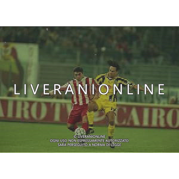 22-04-1999 ROMA SEMIFINALE DI COPPA DELLE COPPE LAZIO LOKOMOTIV MOSCA NELLA FOTO IANASHIA-ALESSANDRO NESTA AG ALDO LIVERANI SAS