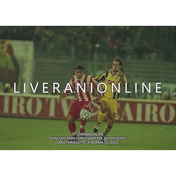 22-04-1999 ROMA SEMIFINALE DI COPPA DELLE COPPE LAZIO LOKOMOTIV MOSCA NELLA FOTO IANASHIA-ALESSANDRO NESTA AG ALDO LIVERANI SAS