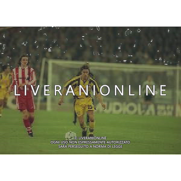 22-04-1999 ROMA SEMIFINALE DI COPPA DELLE COPPE LAZIO LOKOMOTIV MOSCA NELLA FOTO Matías Almeyda AG ALDO LIVERANI SAS