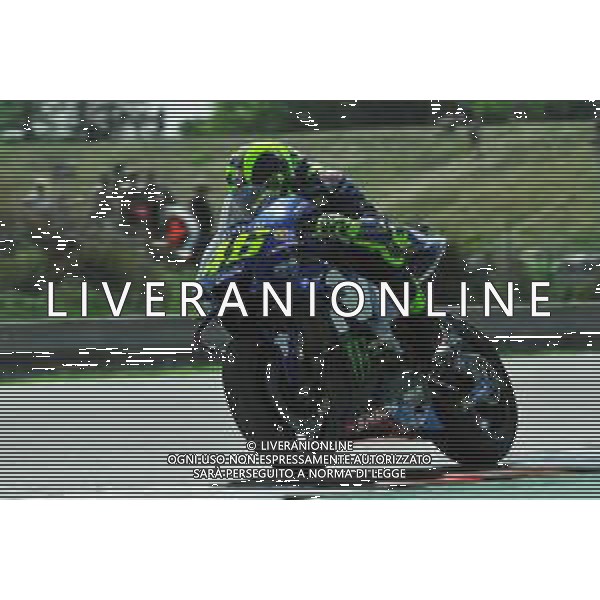 Motomondiale, GP Repubblica Ceca, qualifiche MotoGP. Nella foto: Valentino Rossi FOTO ADRIANO IEMMI-AG ALDO LIVERANI SAS