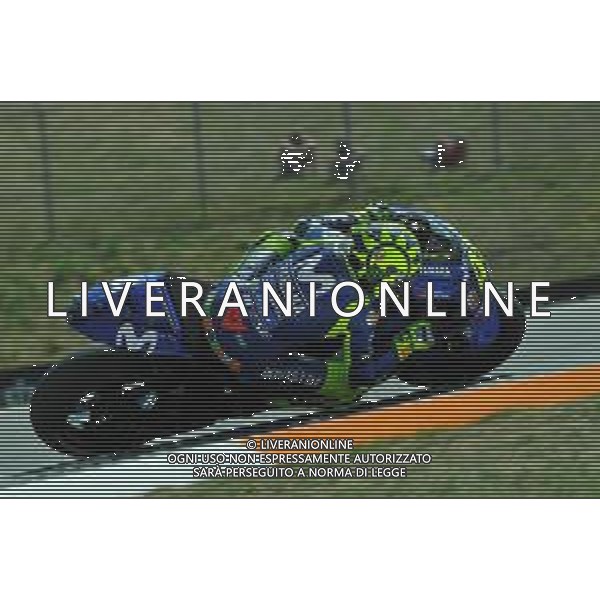 Motomondiale, GP Repubblica Ceca, qualifiche MotoGP. Nella foto: Valentino Rossi FOTO ADRIANO IEMMI-AG ALDO LIVERANI SAS