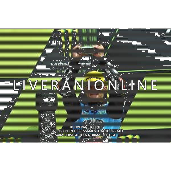 Motomondiale, GP Repubblica Ceca, Podio Moto3. Nella foto: Aron Canet FOTO ADRIANO IEMMI-AG ALDO LIVERANI SAS